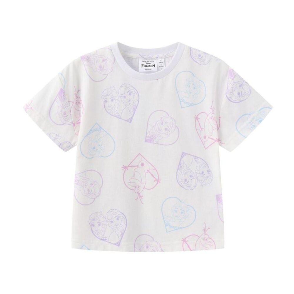 Frozen Childrens/Kids Elsa Anna Olaf Printed T-Shirt / Frozen